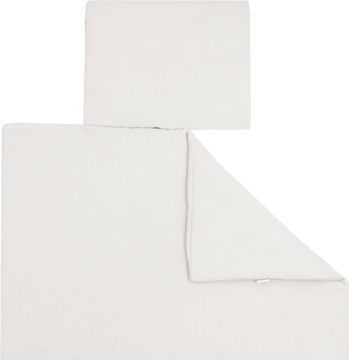 Atmungsaktiver Musselin für ruhigen Schlaf