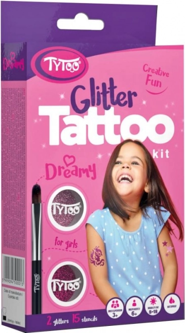 TyToo Dreamy – Set für Glitzertattoos für Mädchen