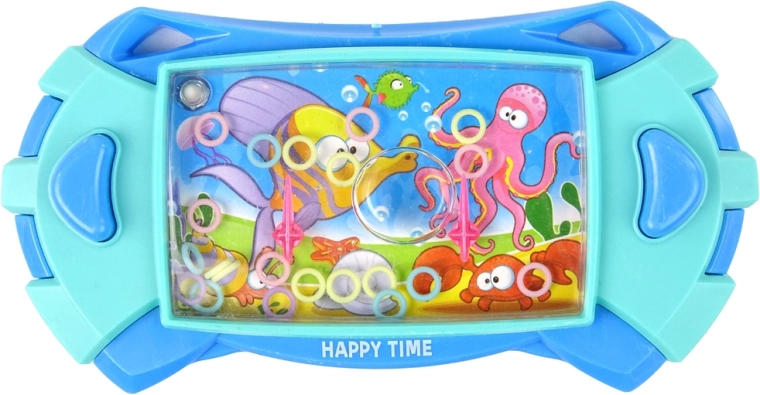 Wasserspiel Geschicklichkeit Meerestiere blaue Konsole