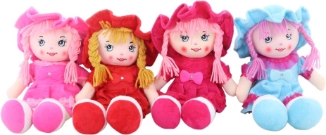 Stoffpuppe singt auf Tschechisch 35 cm