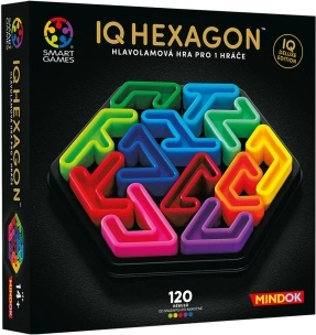 Smart Games IQ Deluxe Hexagon – Logik-Brettspiel