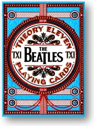 Spielkarten The Beatles blaues Deck