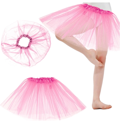Tüll-Tutu-Rock für Kinder – Rosa