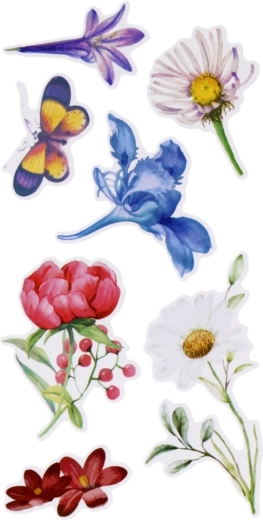 Detailliertes botanisches Design