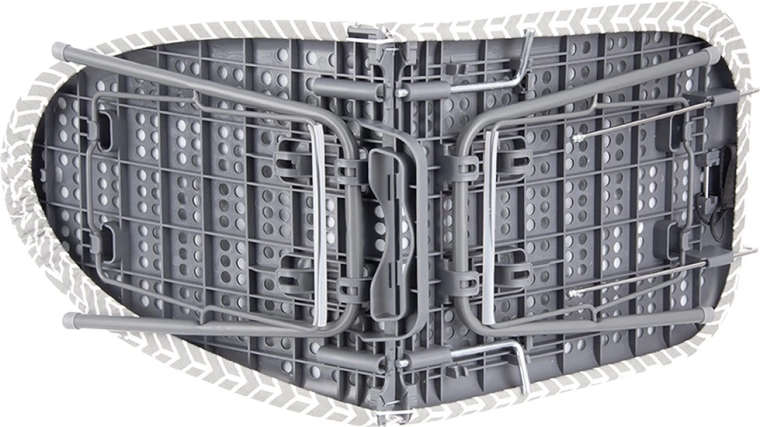 Stabile Metallkonstruktion mit Rutschschutz