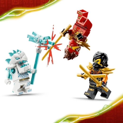 NINJAGO Helden gegen das Eismonster