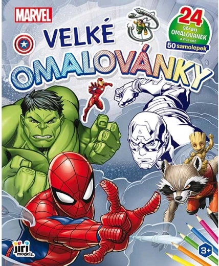 Großes Marvel-Malbuch