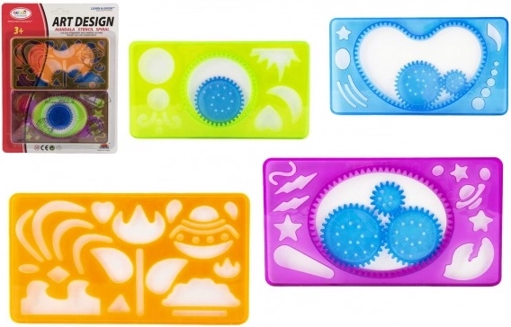 Plastik-Schablonen zum Zeichnen 23x29 cm