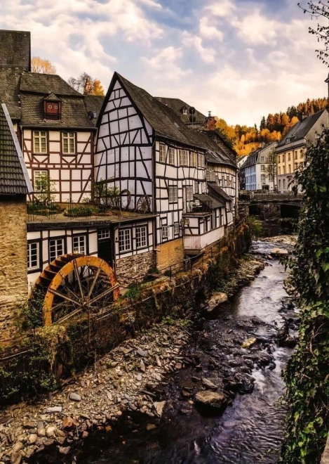 Puzzle 1000 Teile Deutschland Postkarte RAVENSBURGER
