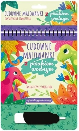 Fantastische Wesen – magisches Wassermalbuch mit Wasserstift