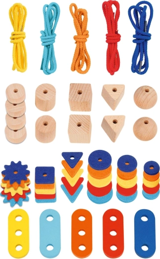 Kreatives Kombinieren von Farben und Formen