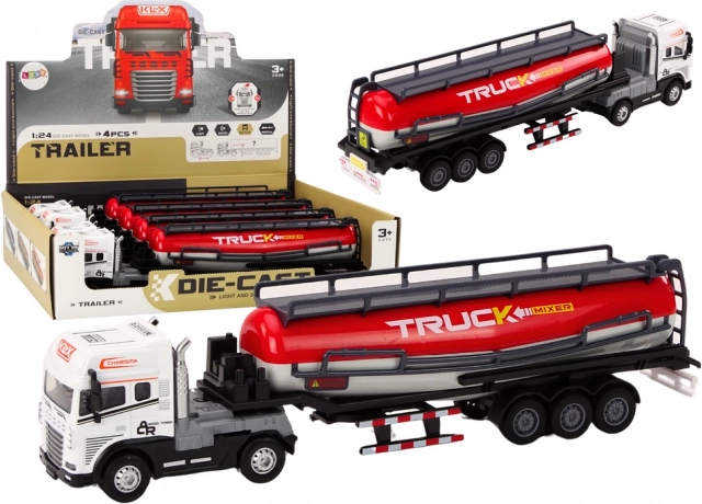 Lastwagen mit Tankauflieger 1:24 mit Licht und Sound