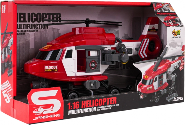 Rettungshubschrauber der Feuerwehr 1:16 mit Licht und Sound