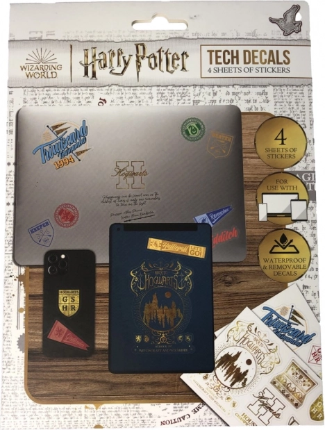 Aufkleber HARRY POTTER – Set mit 4 Bögen