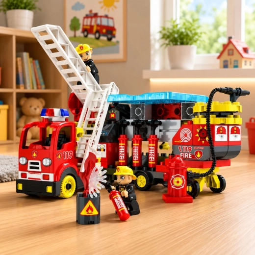 94 Teile zum Bauen und zur Förderung von Fähigkeiten