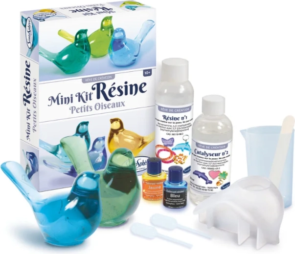 Sentosphere Mini-Set zum Gießen von Harz – Vögel – 1 Stück