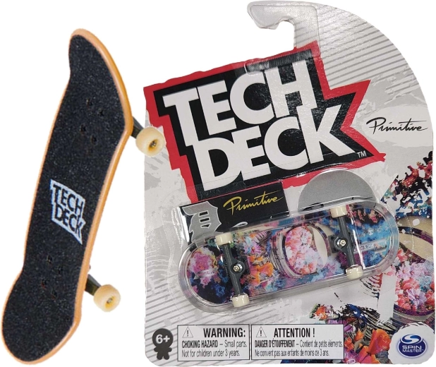 Tech Deck Fingerboard Primitive Astronaut mit Aufklebern