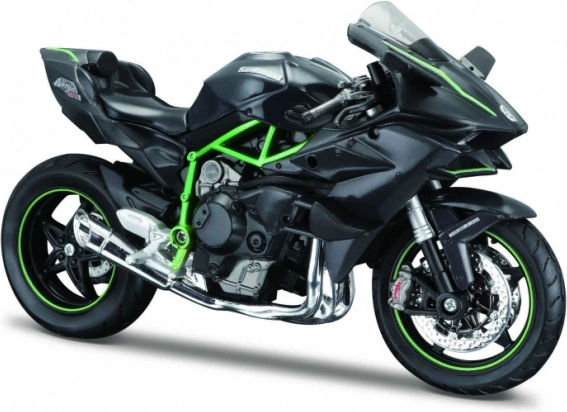 Maisto Motorrad mit Ständer Kawasaki Ninja H2 R 1:12