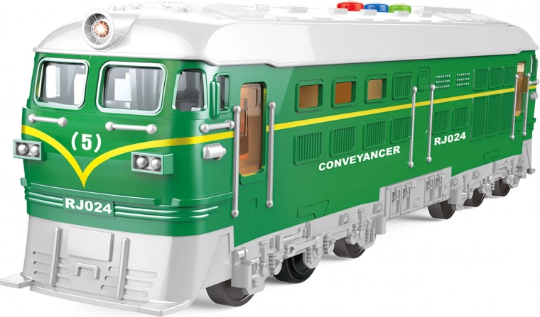 Schwungrad-Zug mit Licht- und Soundeffekten 23 cm