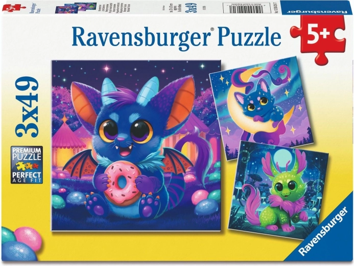 Ravensburger Puzzle Kleine Meerjungfrau 3×49 Teile