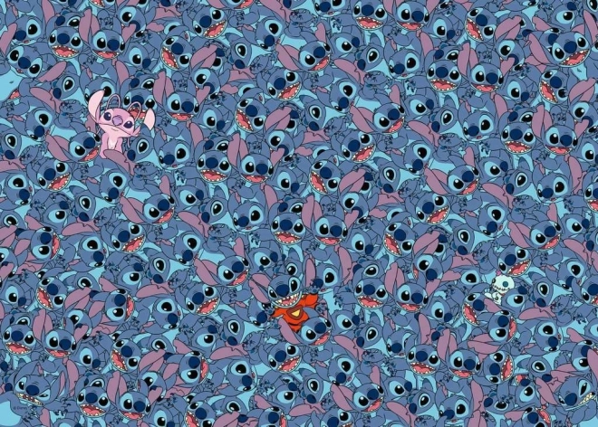 Puzzle 1000 Teile DISNEY Stitch Challenge RAVENSBURGER