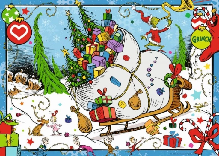 Puzzle Grinch 1000 Teile Ravensburger