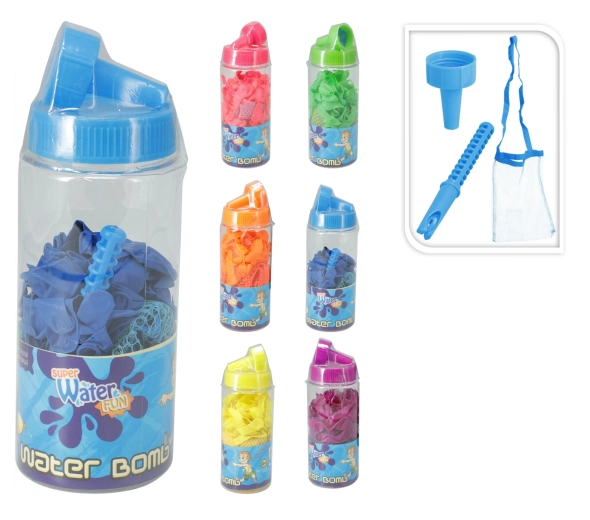 Set mit 60 Wasserballons – Farbmix