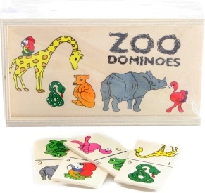 Holz-Domino Zoo
