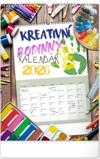 Kreative Familienkalender 2026