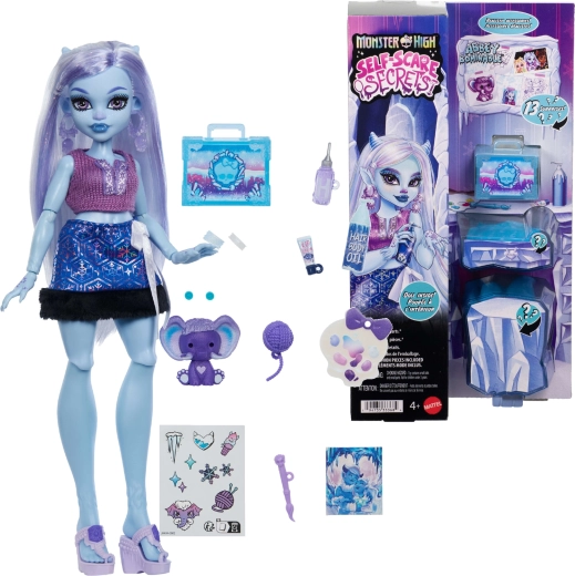 Monster High Abbey Bominable Puppe mit Zubehör Self-Care