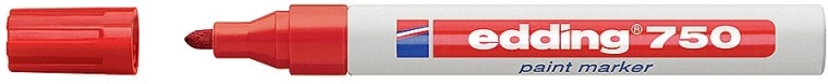 Lackmarker edding 750, rot