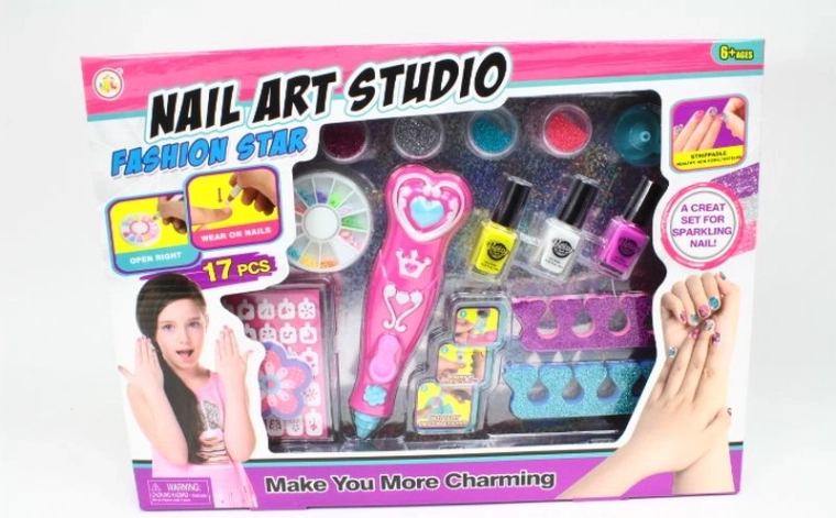 Kreativ-Nagelset für Kinder – Nagelstudio