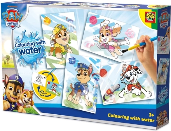 SES Paw Patrol Wassermalen