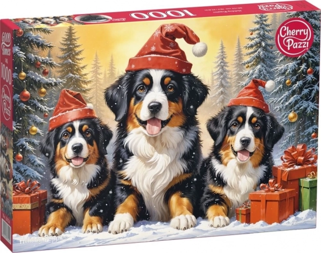 Cherry Pazzi Puzzle Welpen im Urlaub 1000 Teile