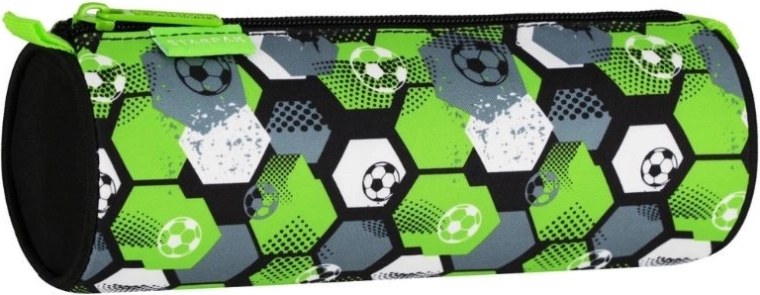 Rundes Stifteetui Fußball