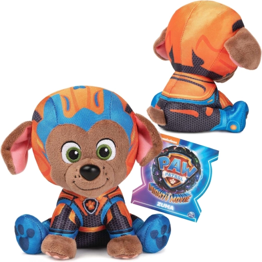 Plüschfigur Zuma aus PAW PATROL The Mighty Movie 17 cm