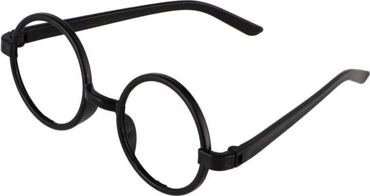 Ikonische runde Brille