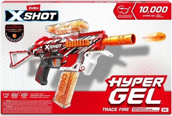 ZURU X-Shot Hyper Gel Trace Fire Hyper-Gel-Kugelblaster