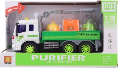 Auto mit Batteriekästen mit Geräuschen und Lichtern für Kinder