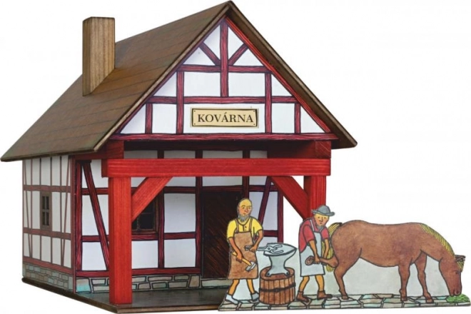 Fachwerk-Schmiede Holzbausatz