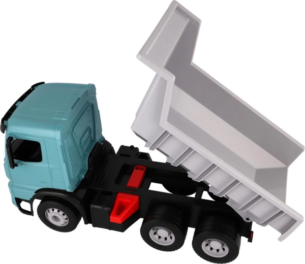 Große kippbare Mulde mit Sicherung