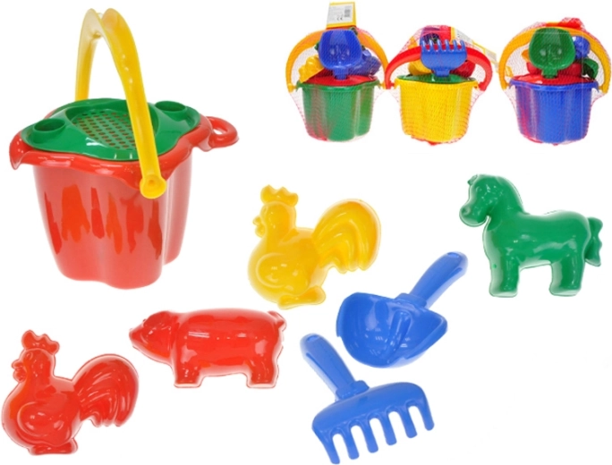 Kinderset für Sand 8 Teile im Netz