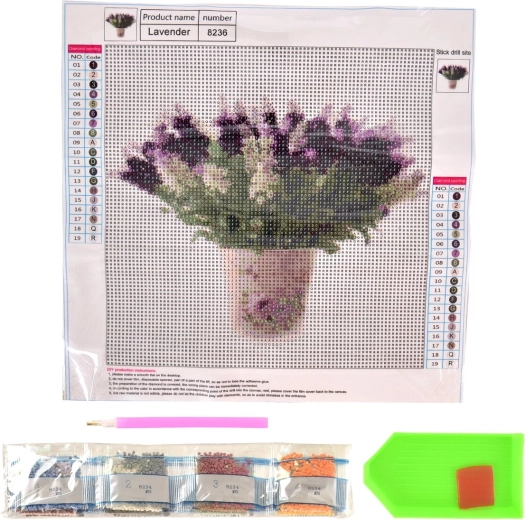 Diamantmalerei Levan 30 × 30 cm