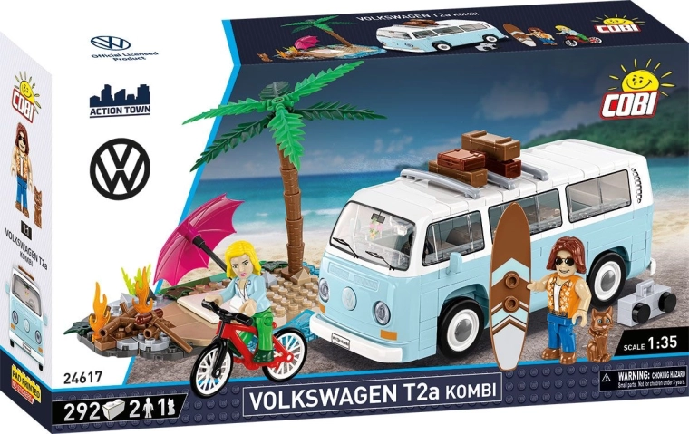 Cobi Volkswagen T2a Kombi Baukasten 1:35 (292 Teile)