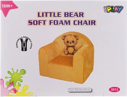Kinder-Selbstaufblasbarer Sessel Bärchen