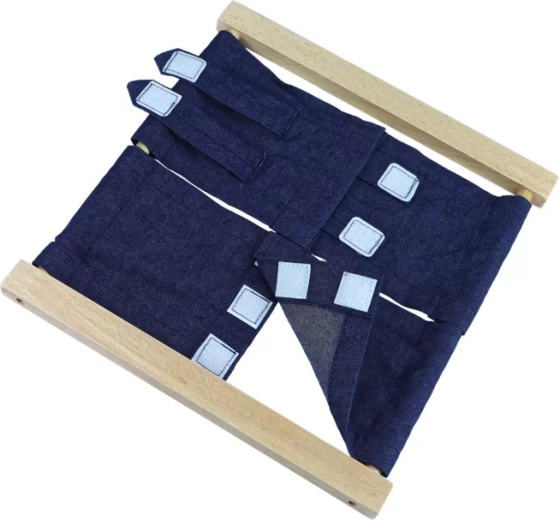 Moyo Montessori Verschlussrahmen – Klettverschluss
