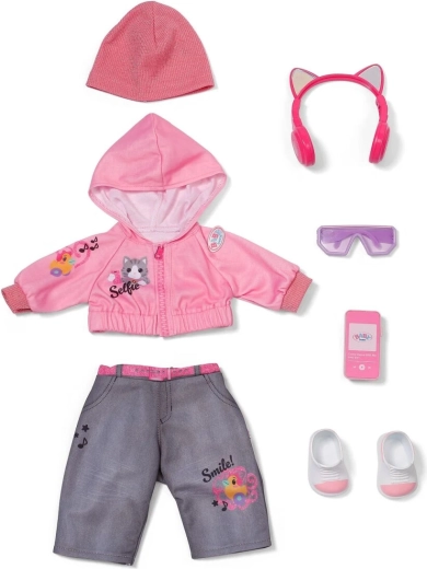BABY born cool Outfit für 43 cm große Puppen