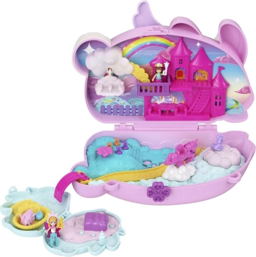 Polly Pocket Kompakt-Spielset 2-in-1 Märchenreich der Häschen