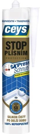 Silikon gegen Schimmel für Bad und Küche 280 ml transparent CEYS