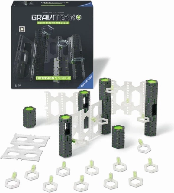 GraviTrax PRO Vertical – Erweiterungsset für den Bau mehrstöckiger Murmelbahnen